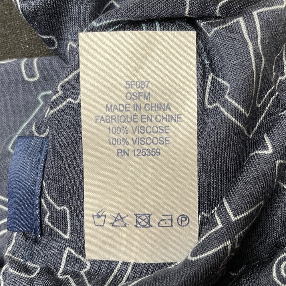 Sperry Scarf Blue and White Nautical Design
Soft NWT - Picture 11 of 15